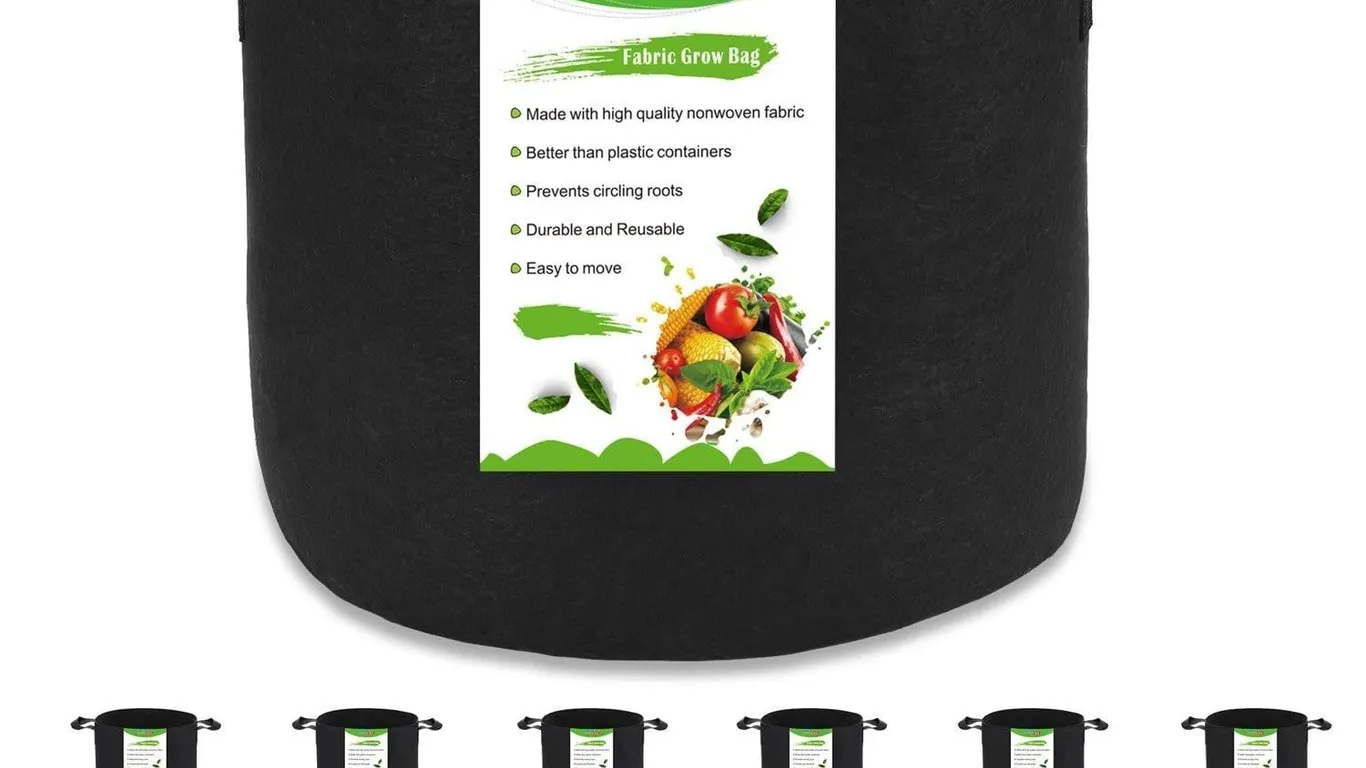 Oppolife 10-Pack 7 Gallon Fabric Plant Grow Bags