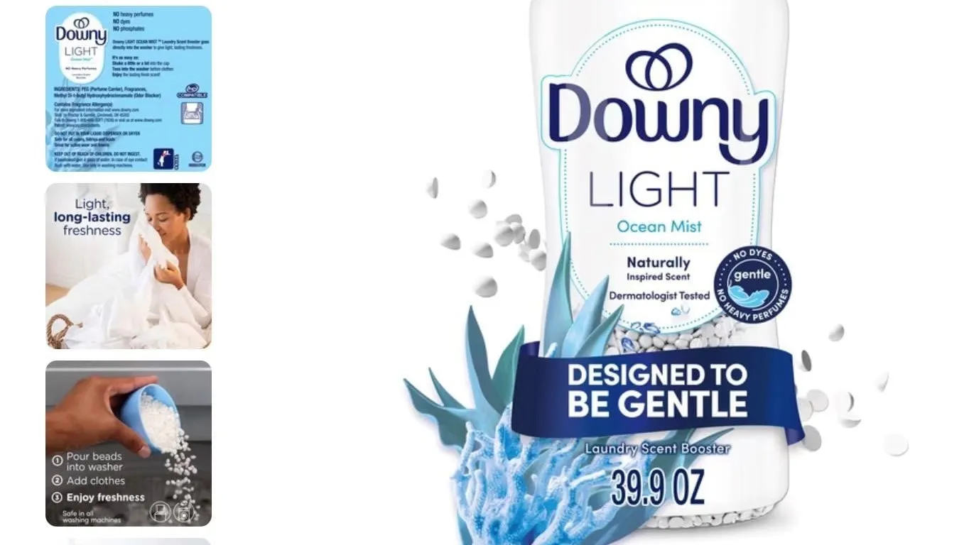 Downy Light Laundry Scent Booster Beads
