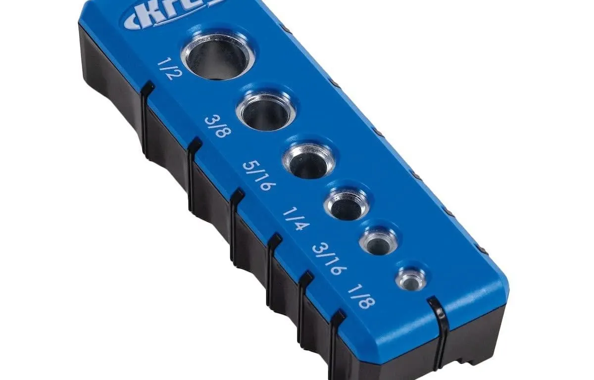 Kreg Portable Drilling Guide 6-Piece Set Blue