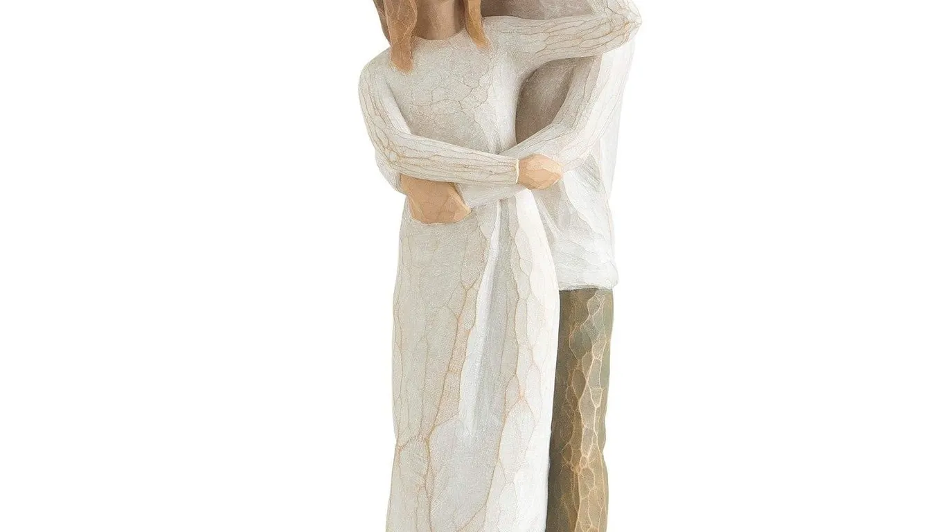 Willow Tree Together 9in Sculpted Couple Statue