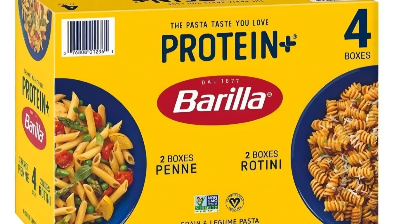 Barilla Protein Penne Rotini Pasta 14.5oz 4pk