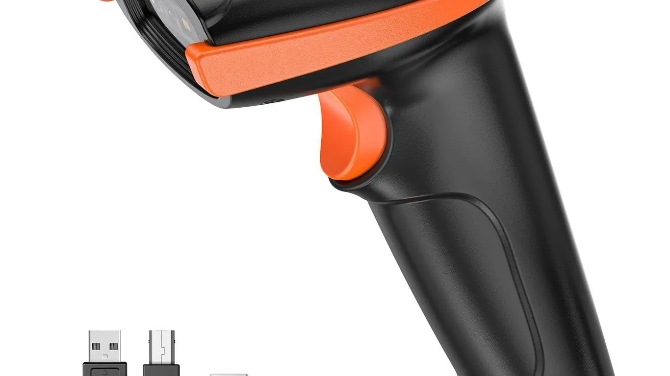 Tera D5100 2D Wireless Barcode Scanner Orange