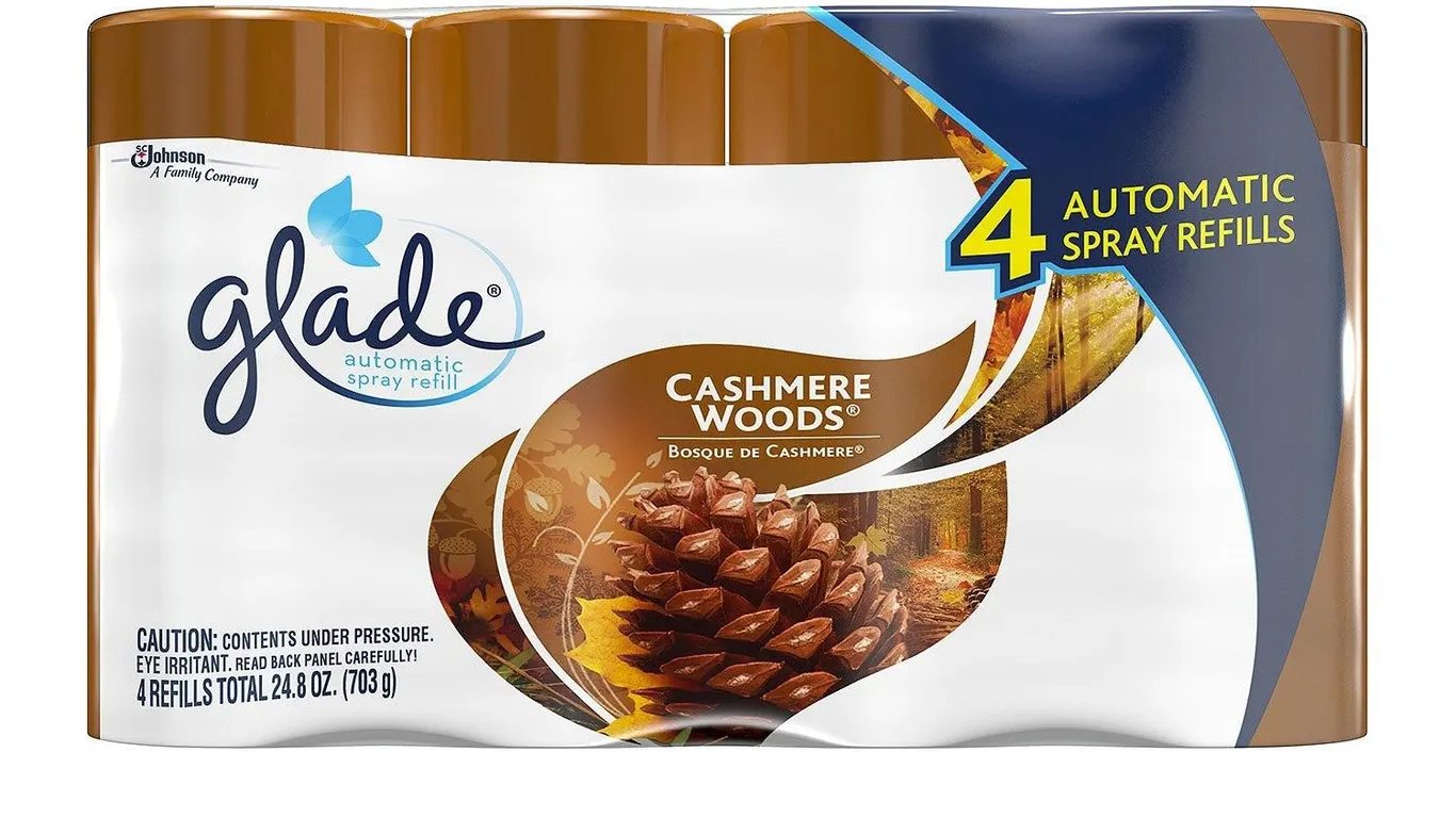Glade Cashmere Woods Air Freshener Refills...