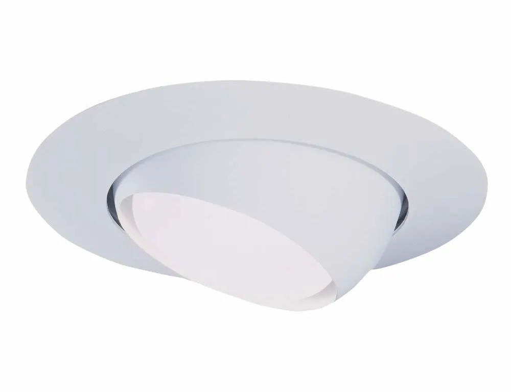 Halo 78p 6-Inch Eyeball Recessed Light Trim White