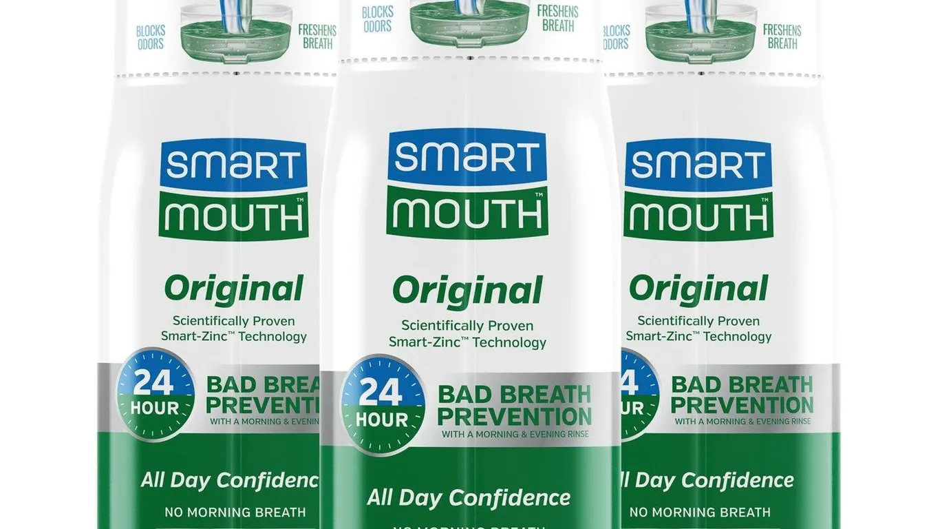 SmartMouth Original Zinc Activated Mouthwash,...