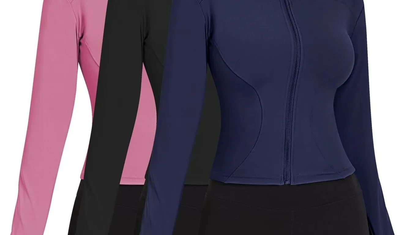 Shyyween Bundle Workout Jacket Medium 3 Pack