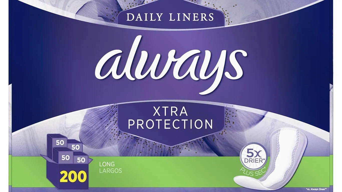 Always Extra Protection Pantiliners 200 Count