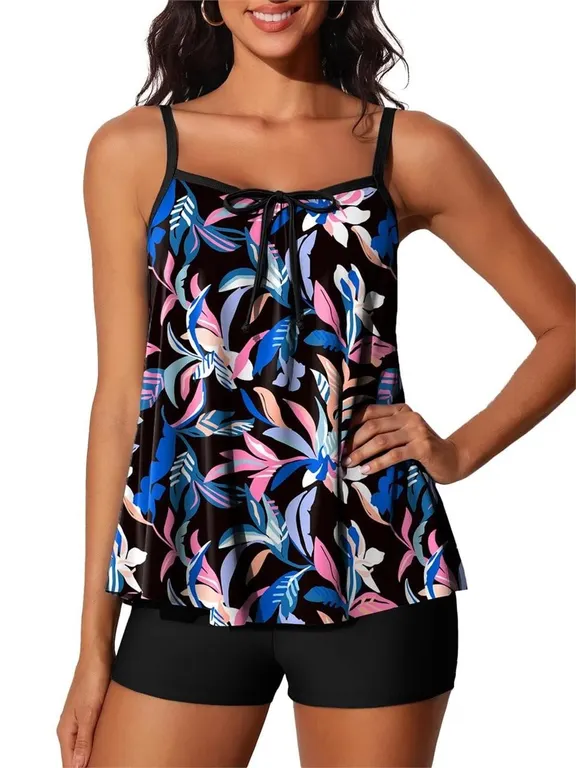Summer Mae Tankini Set 18 Plus Colorful Swimwear