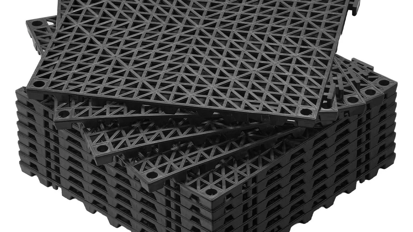 Vevor 12 Pack Modular Interlocking Drainage Tiles
