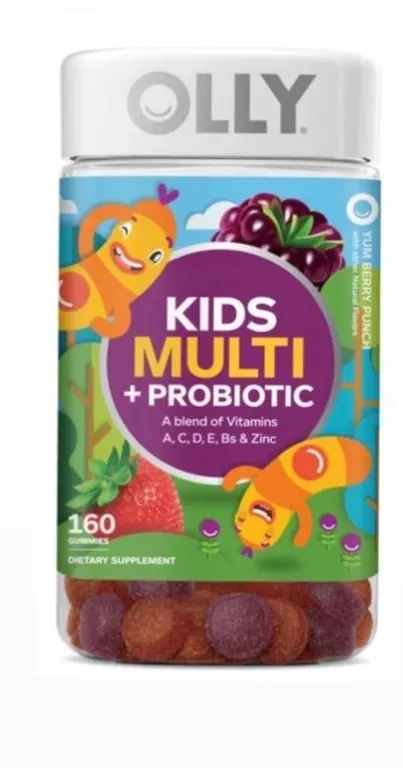 Olly Kids Multivitamin Probiotic 160 Gummies