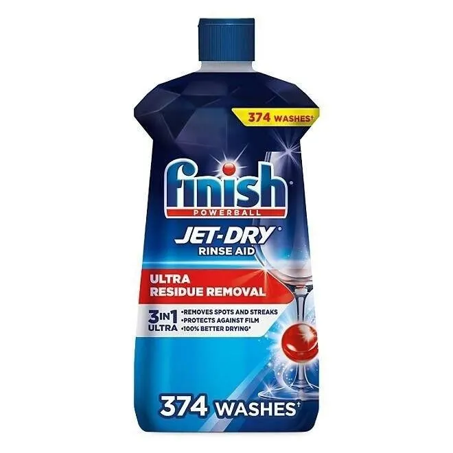 Finish Ultimate Rinse Aid 38oz Spot-Free Drying