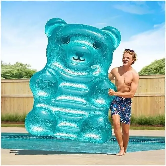 Oversized Inflatable Bear Pool Float