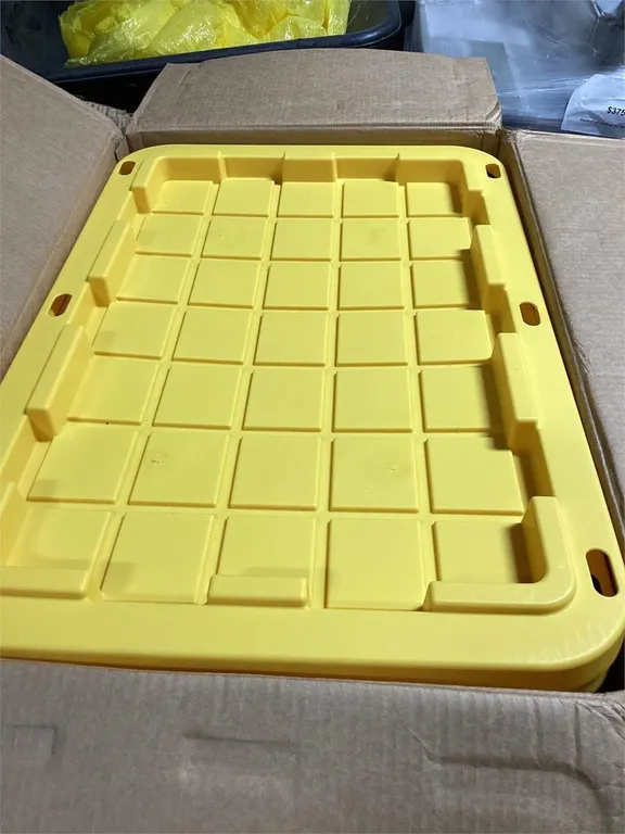 Heavy-Duty 27-Gallon Storage Totes 2pk