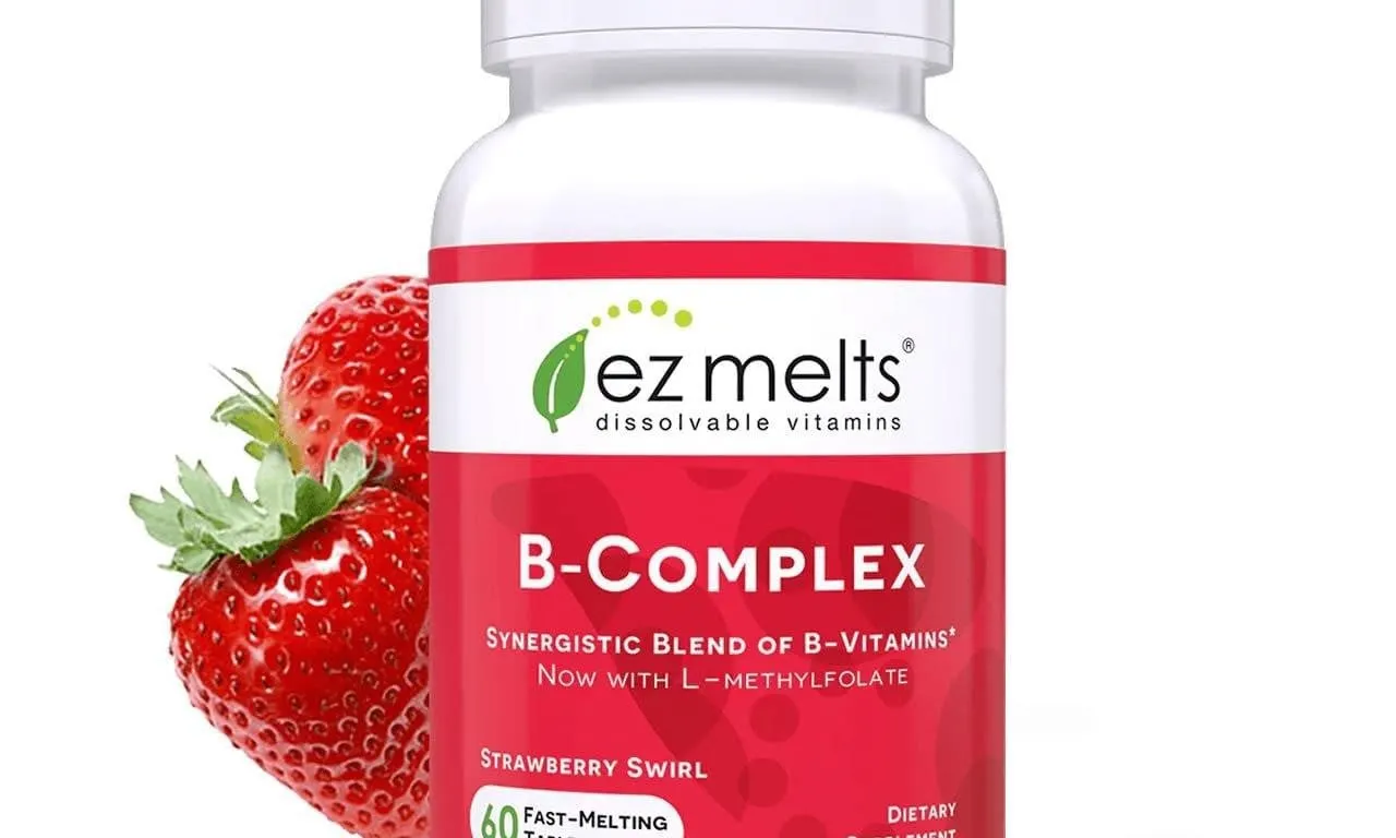 Ez Melts B-Complex Vitamin 60 Count