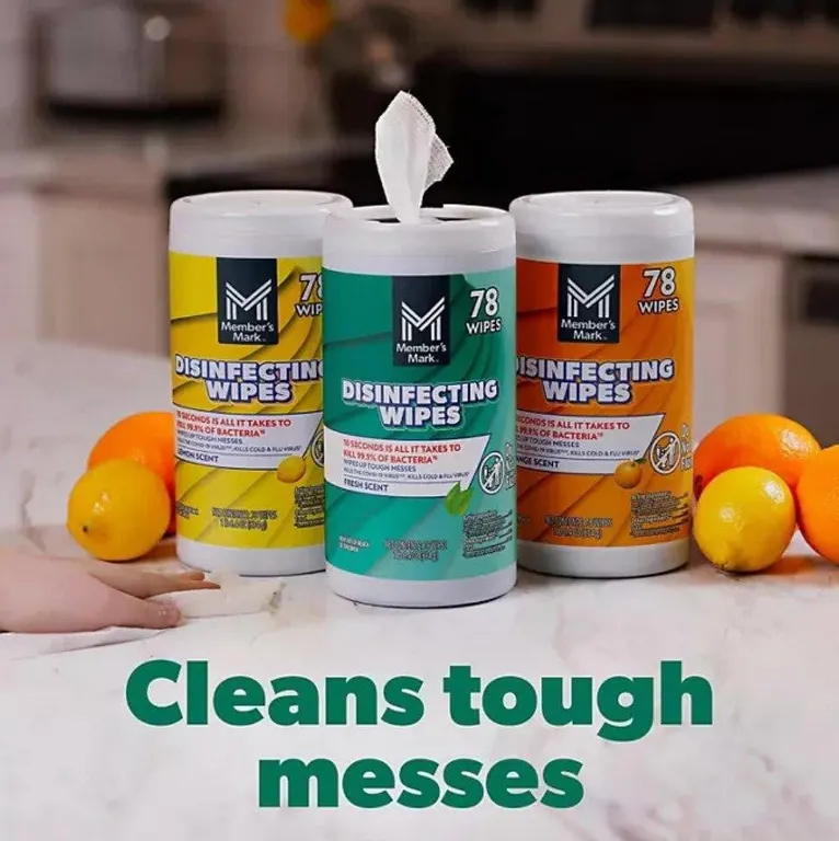 Disinfecting Wipes Variety 4pk 312ct Open Box