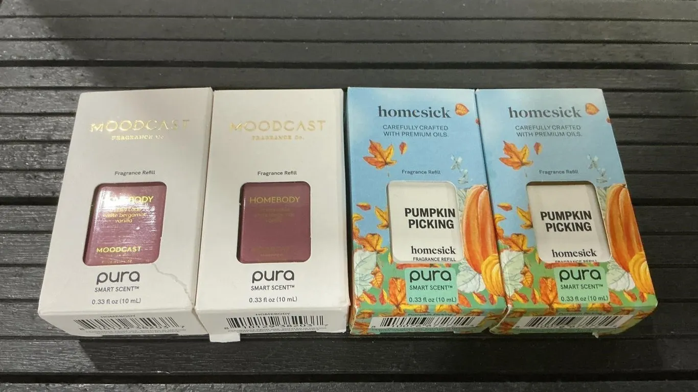 Pura Smart Scent Bundle Moodcast Homesick Refills