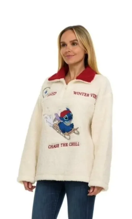 Womens Character Winter Sherpa Quarter-Zip...