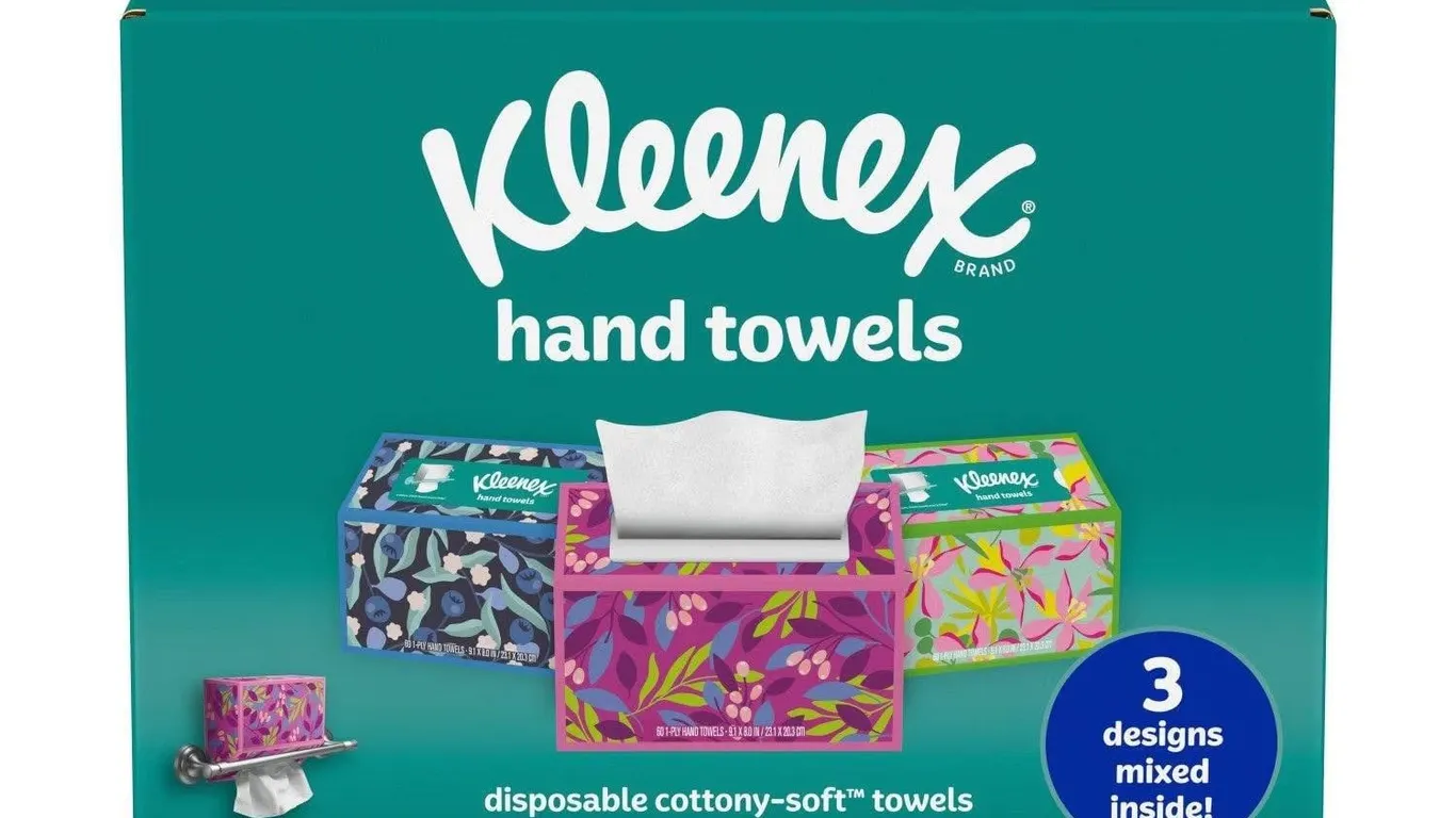 Kleenex Disposable Hand Towels 60ct 6pk White