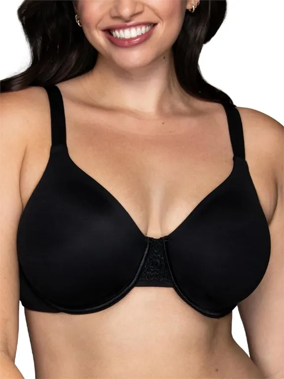 Vanity Fair 76080 Minimizer Bra 36DDD Midnight...