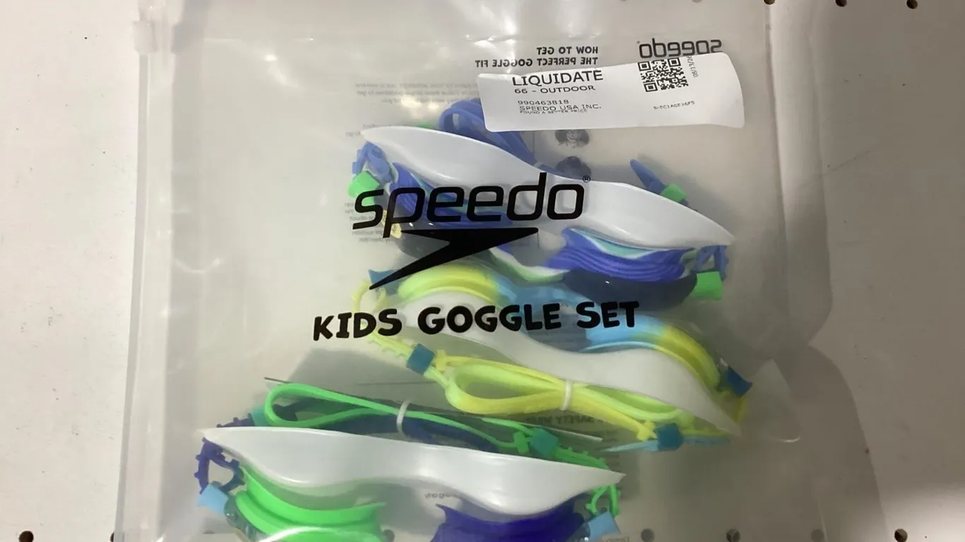 Speedo Kids Swimming Goggles 3 Pack