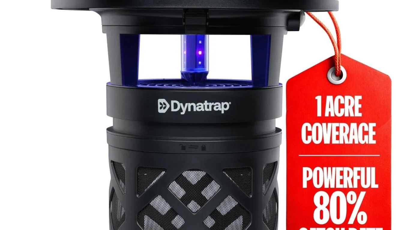 DynaTrap DT2030SR Outdoor Mosquito Trap Black