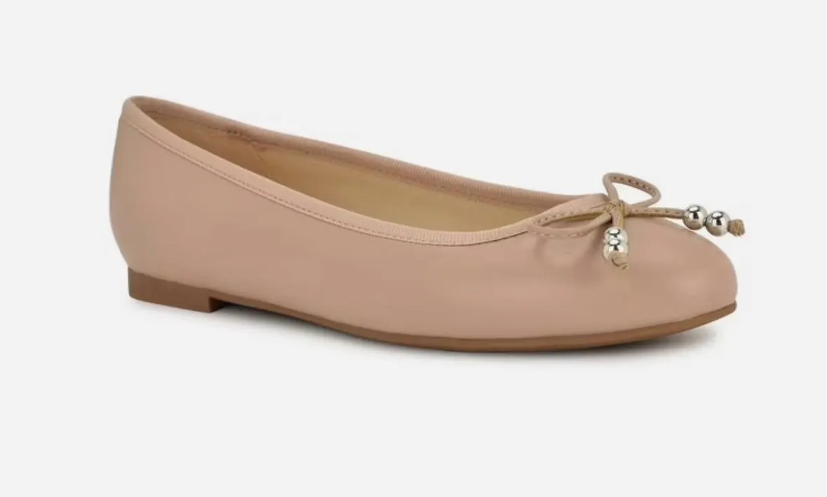 Nine West Ballet Flats Tan Size 10