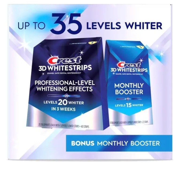Crest Teeth Whitening Strips 31ct Professional Kit