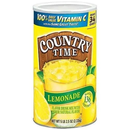 Country Time Diversion Safe Lemonade Container
