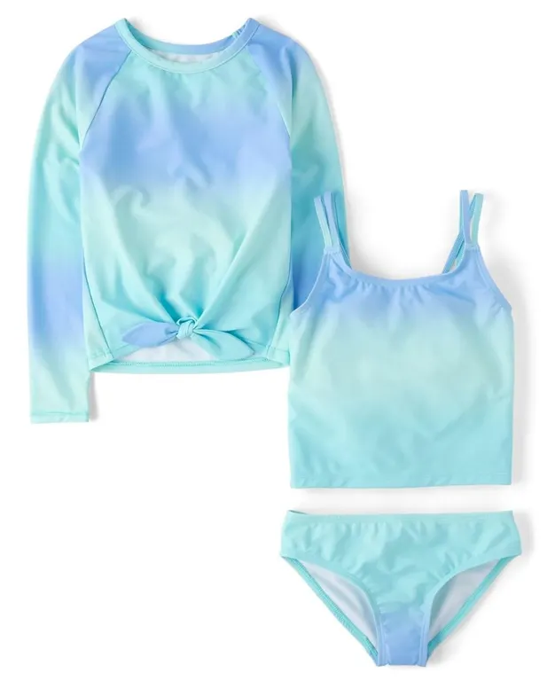 The Childrens Place Girls 3-Piece Swimsuit Large