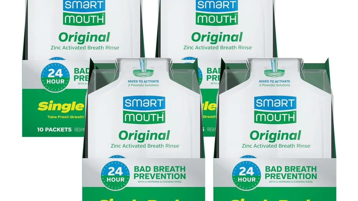 SmartMouth Original Zinc Activated Mouthwash...