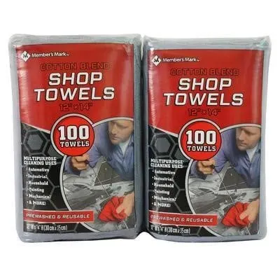 Shop Towels Blue 12x14 200ct