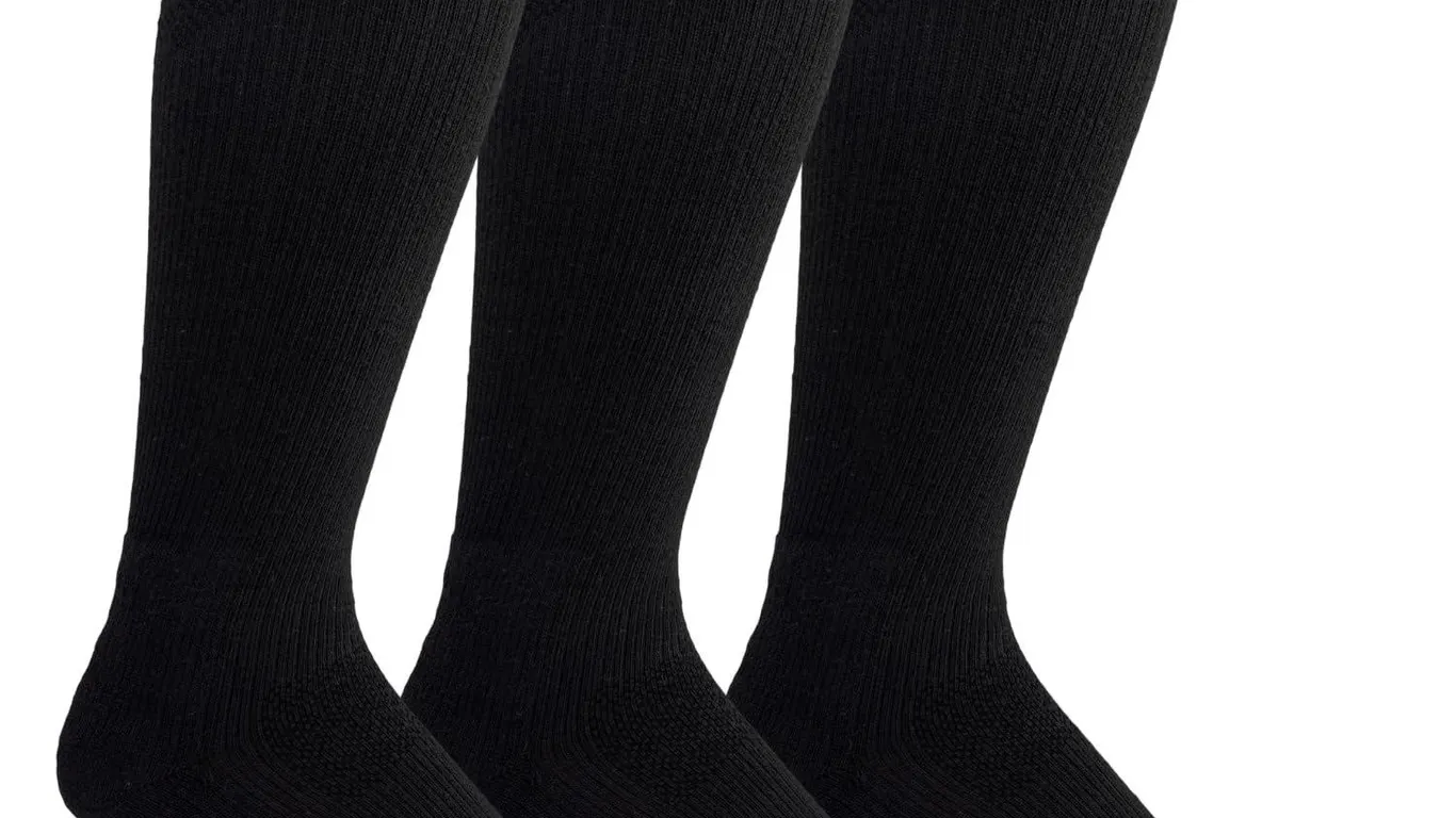 Dr. Scholls Mens Work Compression Socks Black