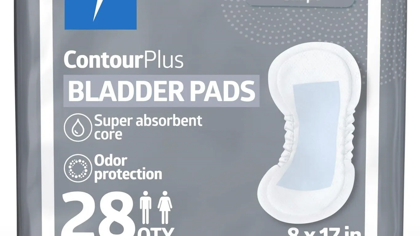 Medline ContourPlus Bladder Control Pads 28 Count