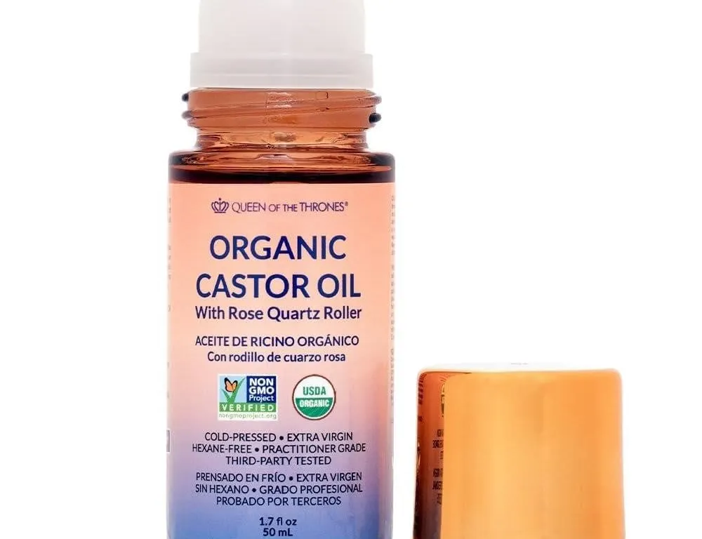 Queen Of The Thrones Golden Castor Oil Roll-On...