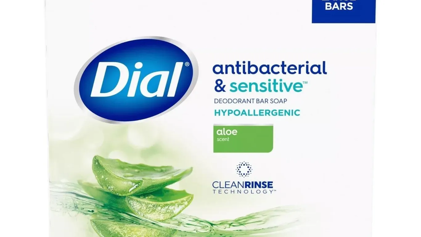 Dial Antibacterial Aloe Bar Soap 4oz 16pk