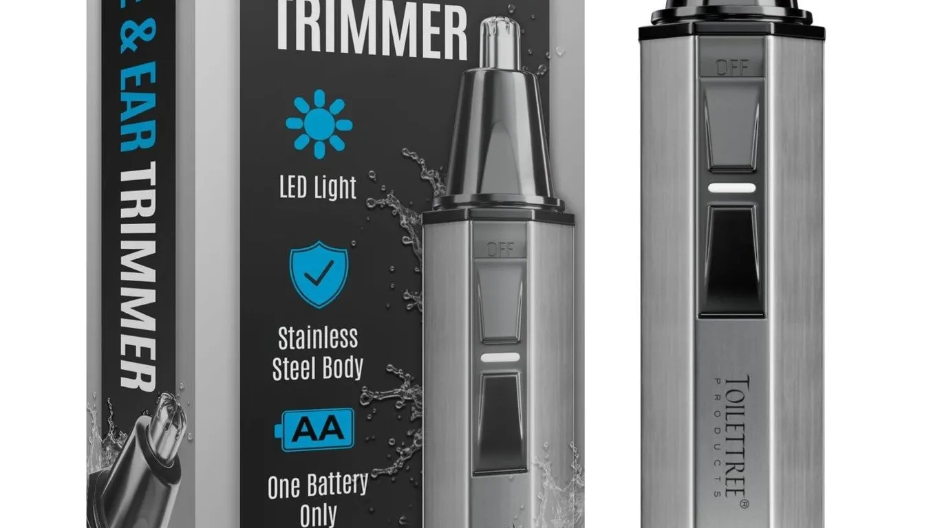 Toilettree Products Nose And Ear Hair Trimmer
