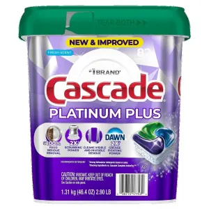 Cascade Platinum Plus Dishwasher Detergent 106ct