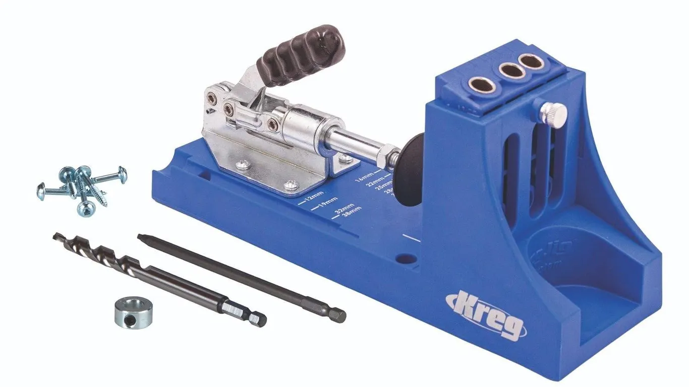 Kreg K4 Pocket Hole Jig Black and Blue
