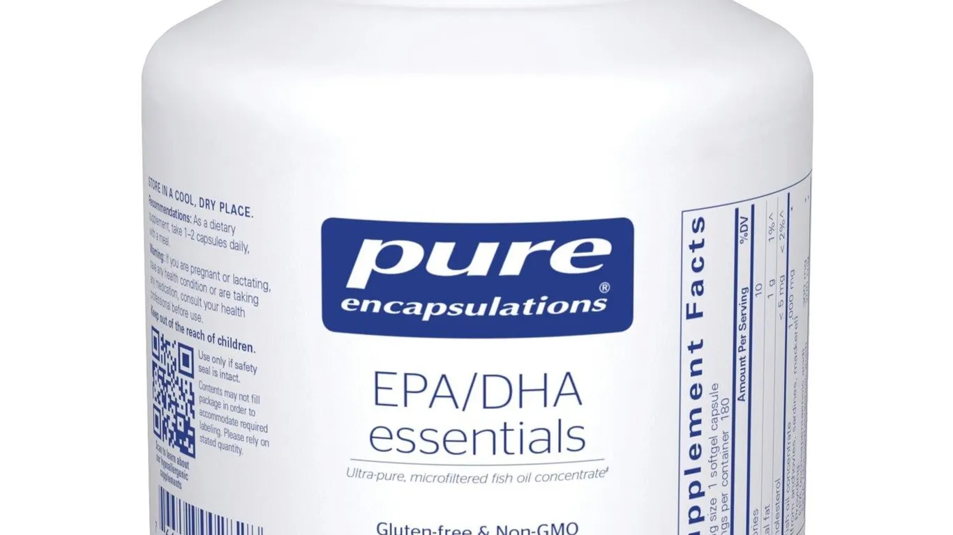 Pure Encapsulations EPADHA 180ct Fish Oil