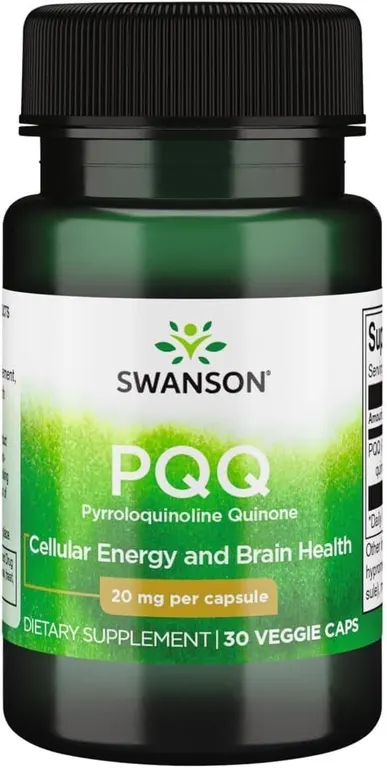 Swanson Pqq Pyrroloquinoline Quinone 20 mg 30 V