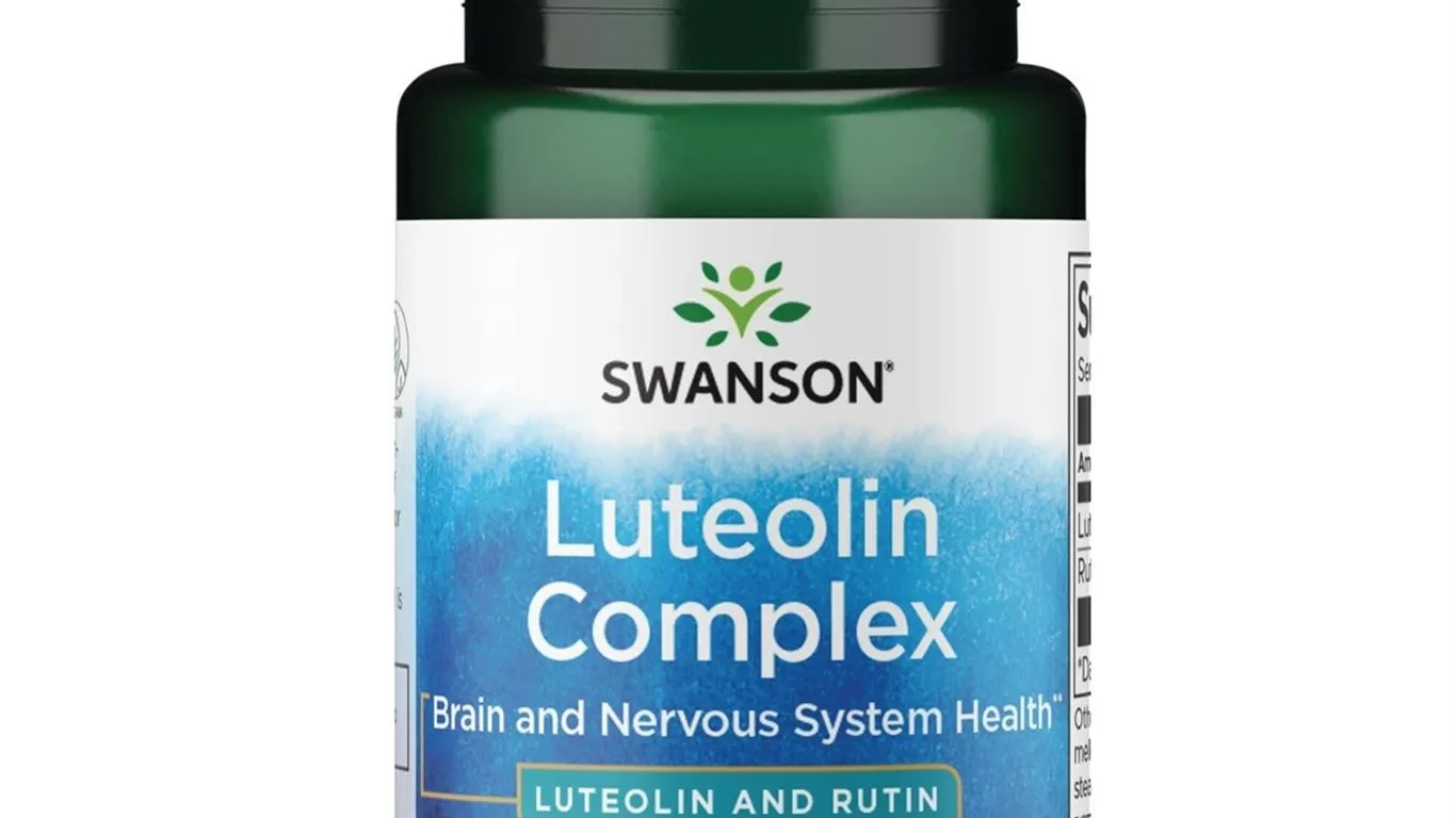 Swanson Luteolin Complex with Rutin 30 V