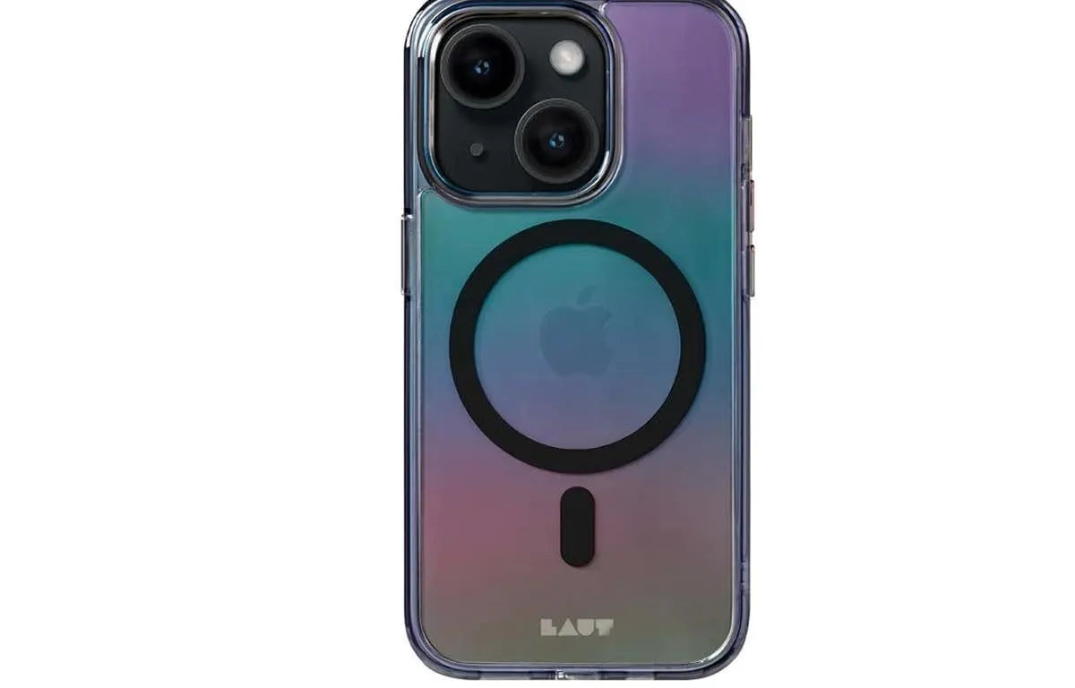 LAUT Holo Case for iPhone 15 Midnight