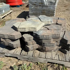 Pallet of Sidewalk Blocks