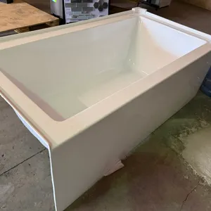 Unsed White Bathtub 60"x32"x22" H