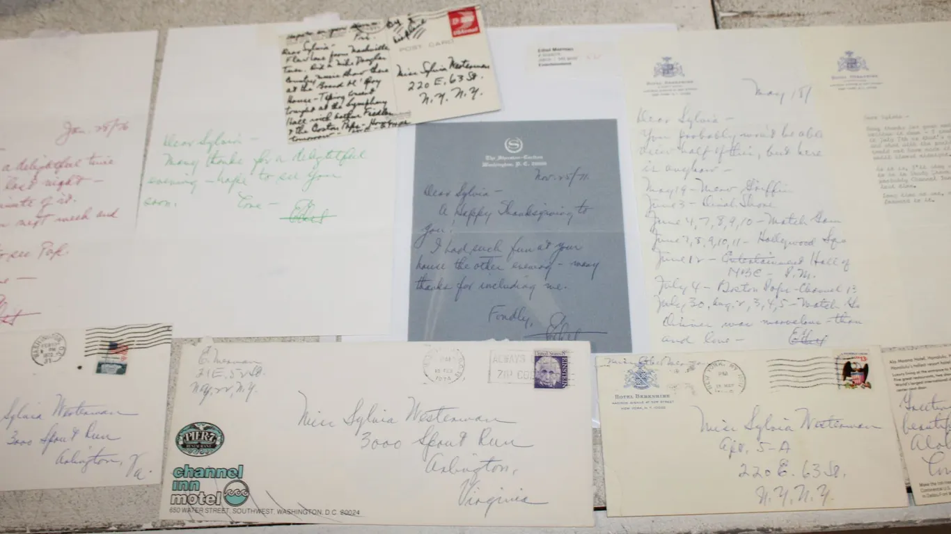 Ethel Merman Letters