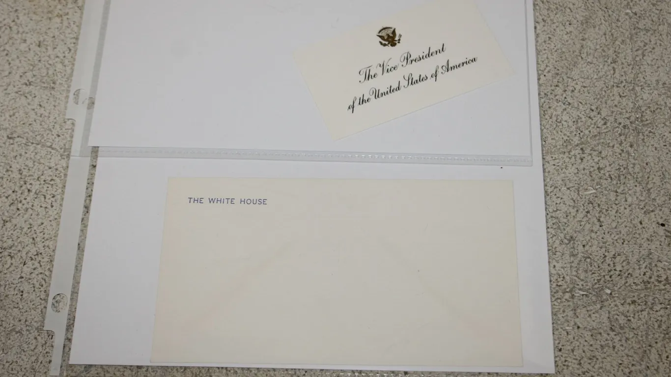 Vice Presidential & White House Ephemera