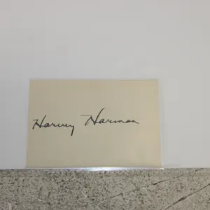 Harvey Harman Autograph
