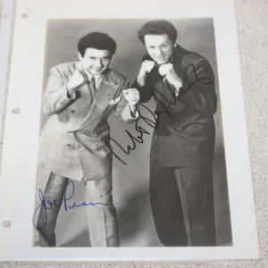 Joe Pesce & Robert DeNiro Autographed Photograph