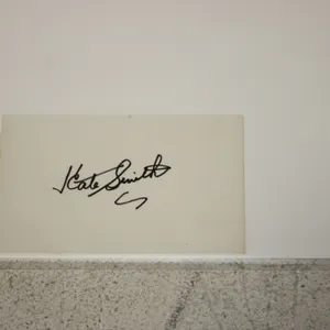 Kate Smith Autograph