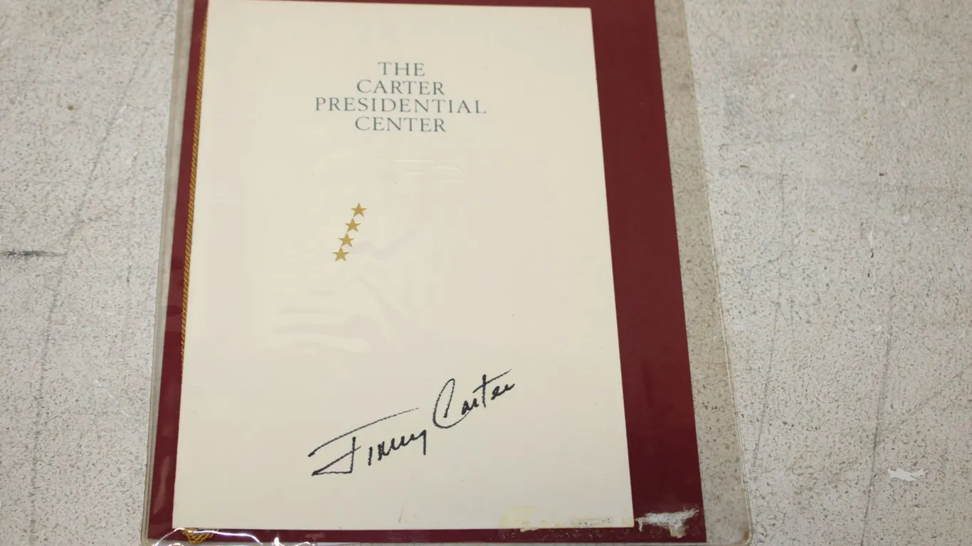 Jimmy Carter Autograph